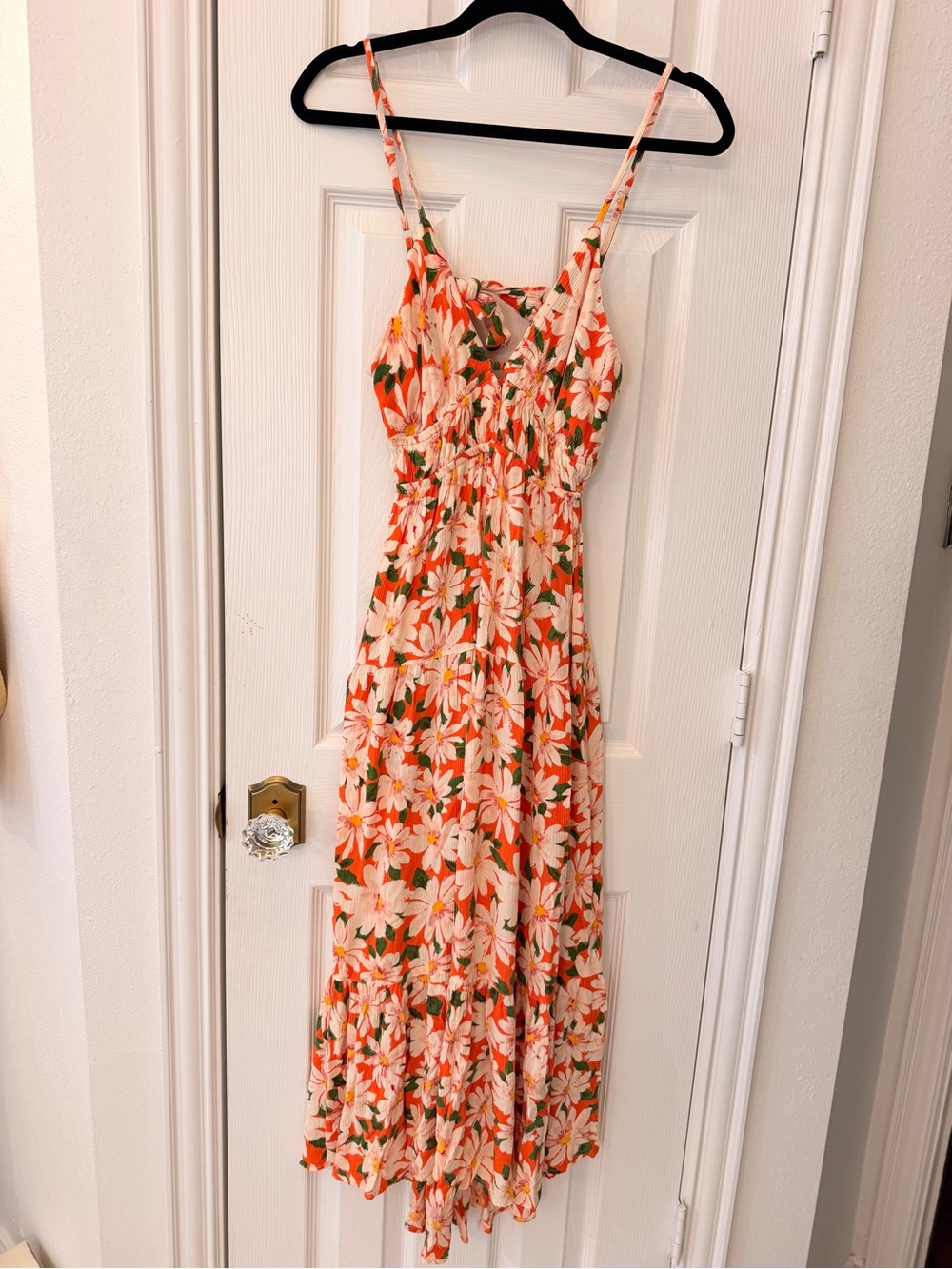 Angie Coral Floral  Maxi Dress - Picture 3 of 8